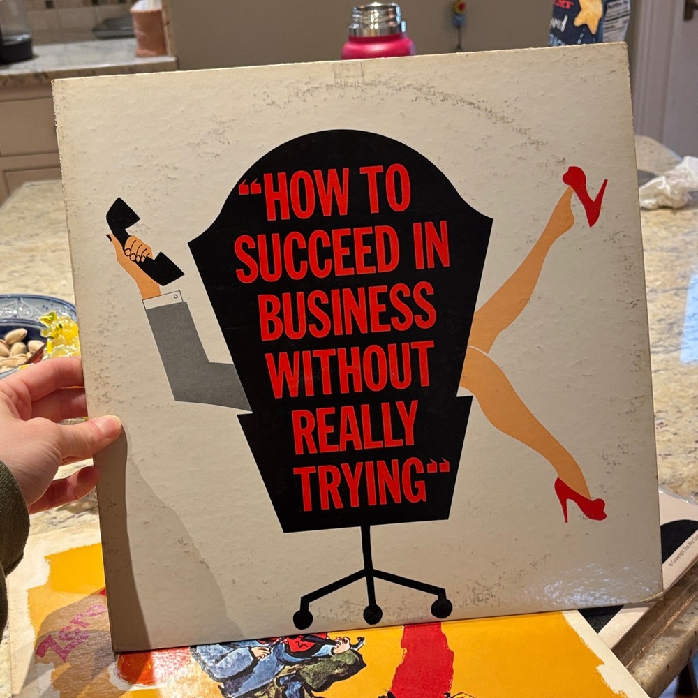 Original Broadway Cast Vinyl How to succeed in business without really Trying